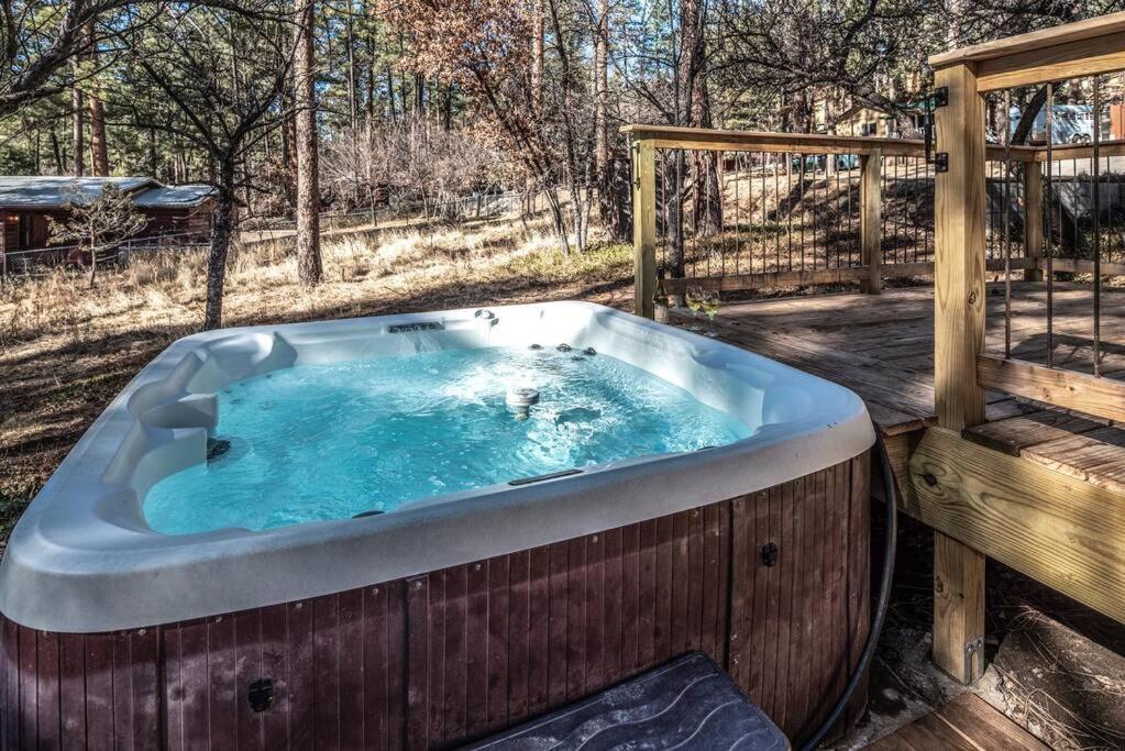Coyote Cabin - Private Hot Tub - Upper Canyon Ruidoso Exterior foto
